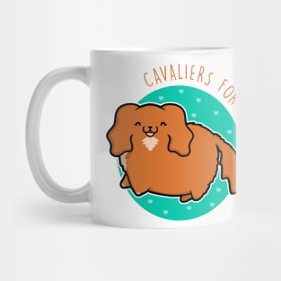 Cavaliers for life - Ruby Mug